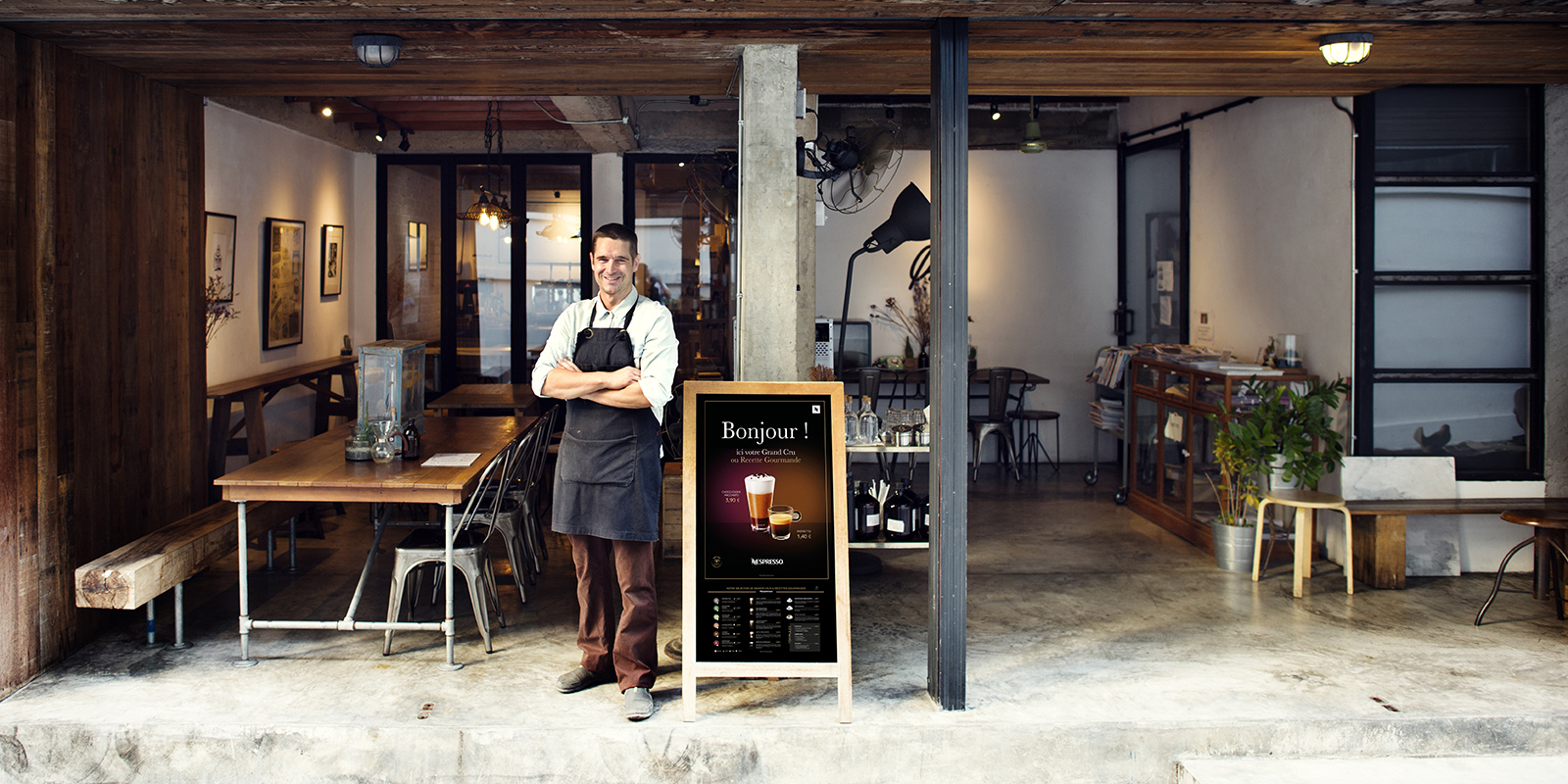 PLV In store Nespresso