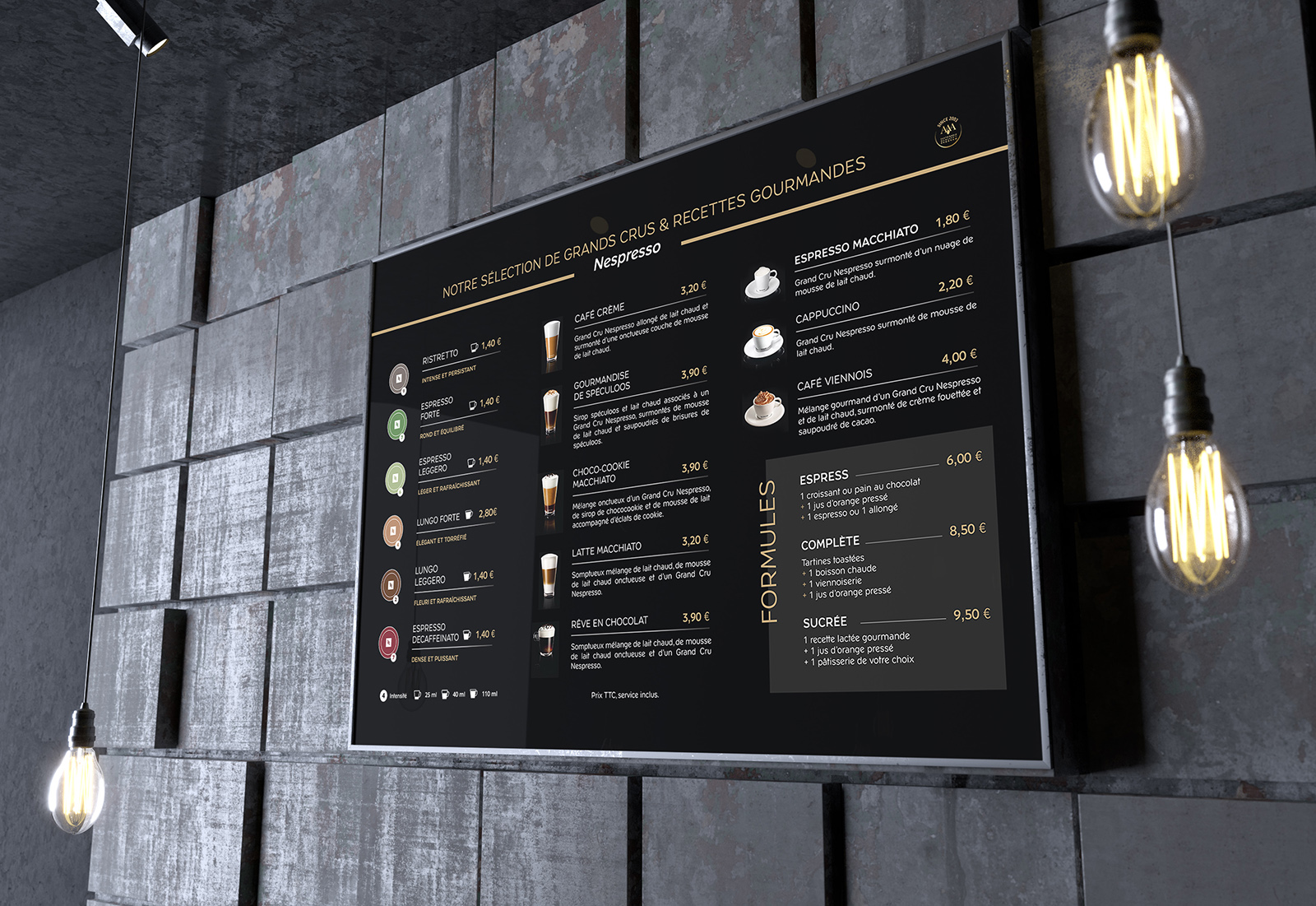 PLV in store Nespresso