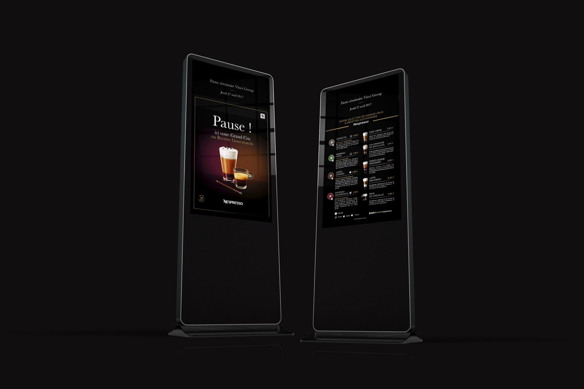 Nespresso - PLV digital
