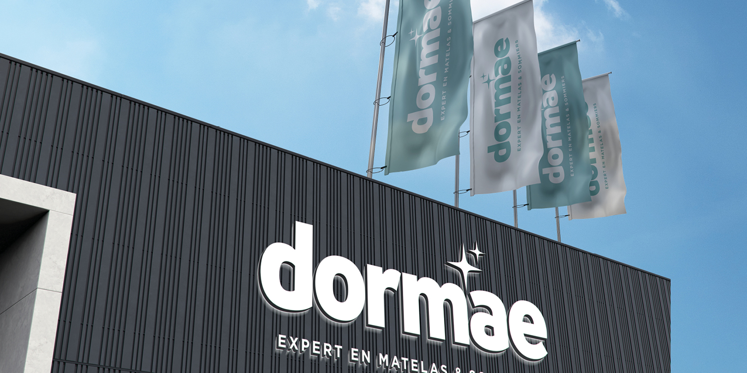 Branding Dormae Magasins de literie Agence Retail marketing