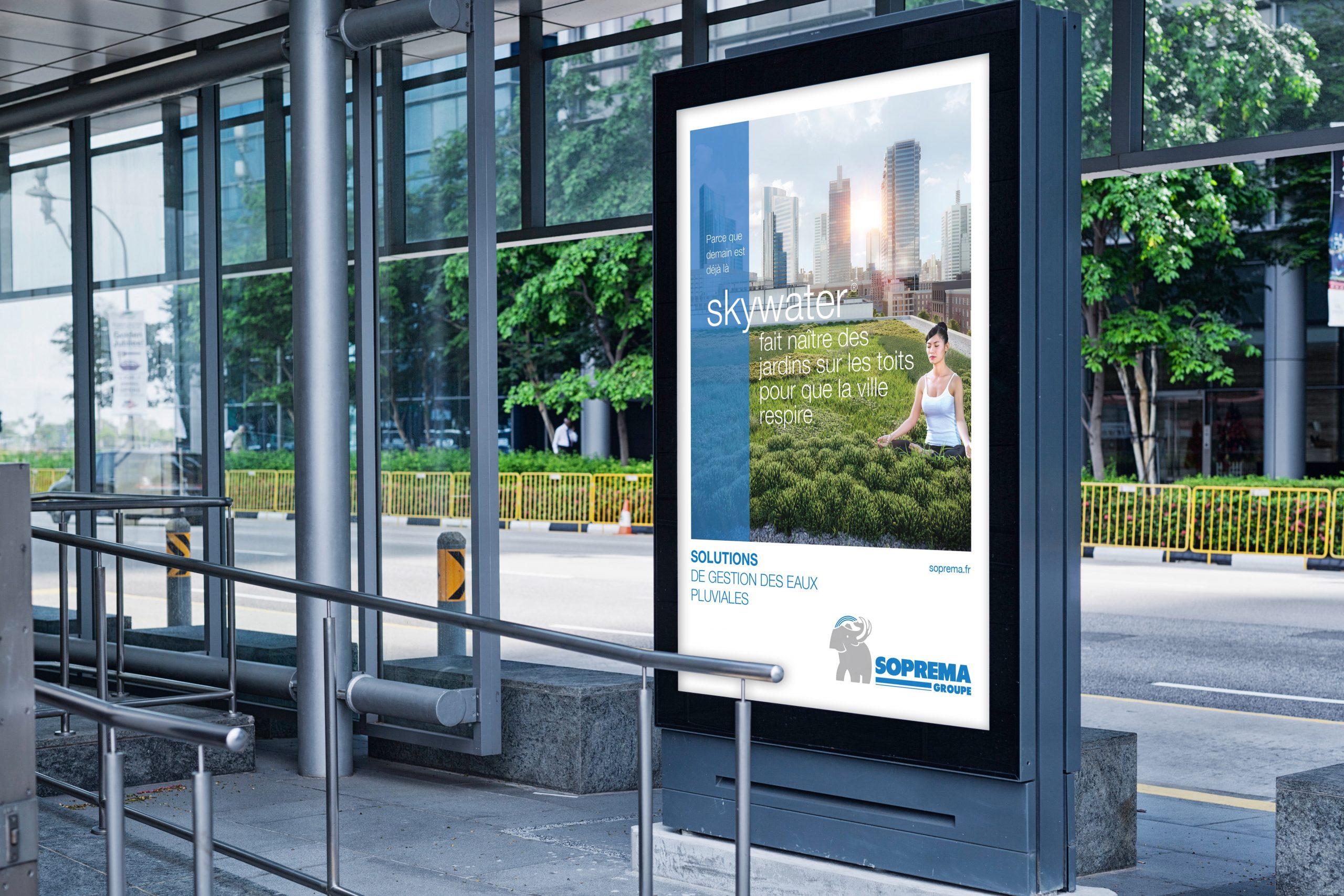 Campagne tactique B2B Soprema Skywater