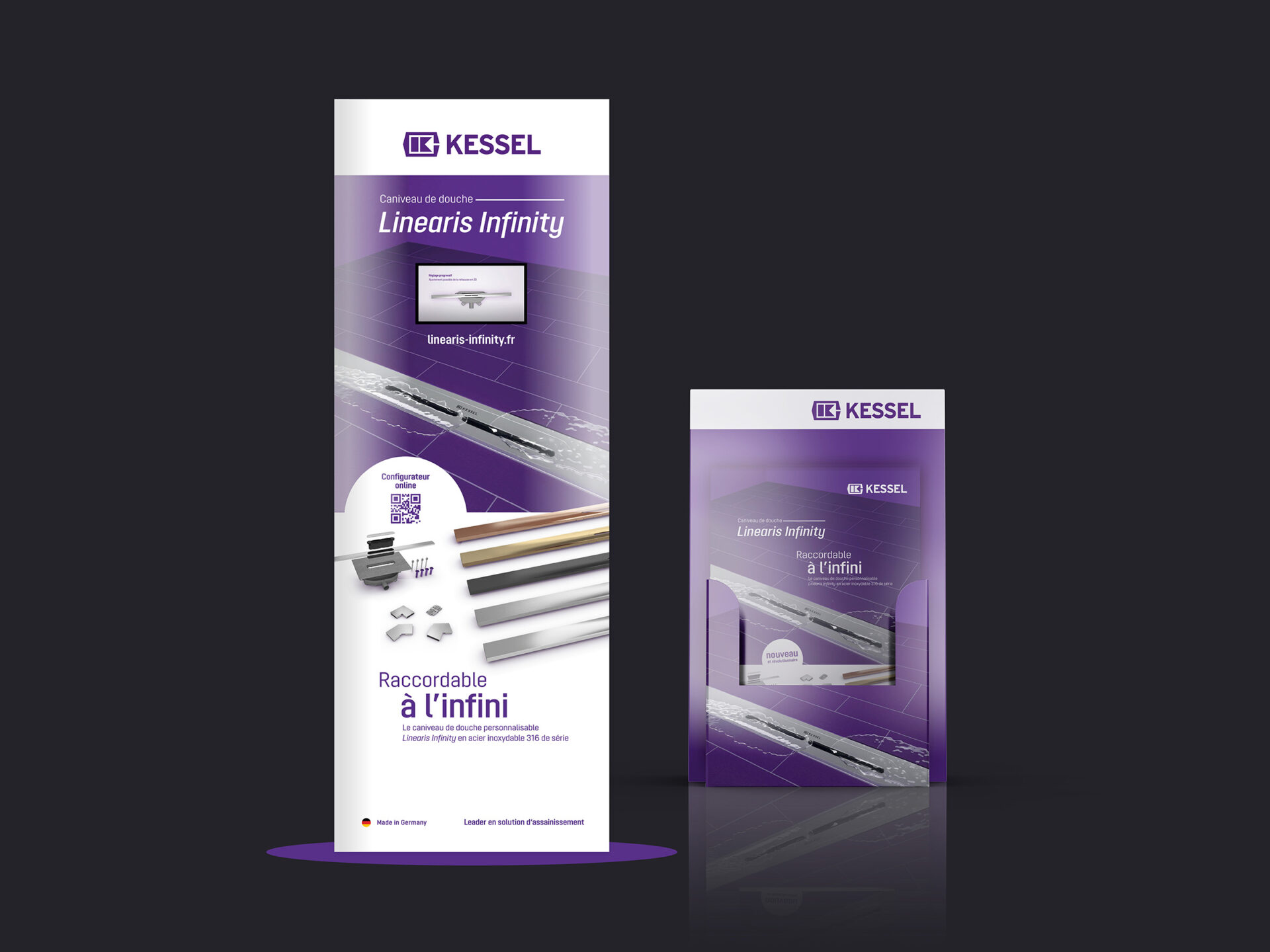 KESSEL France - Linearis Infinity - Kits PLV Distributeurs