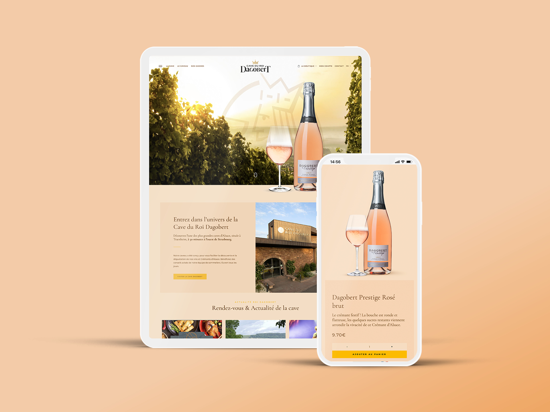Agence marketing et communication du vin Champagne et spiritueux
