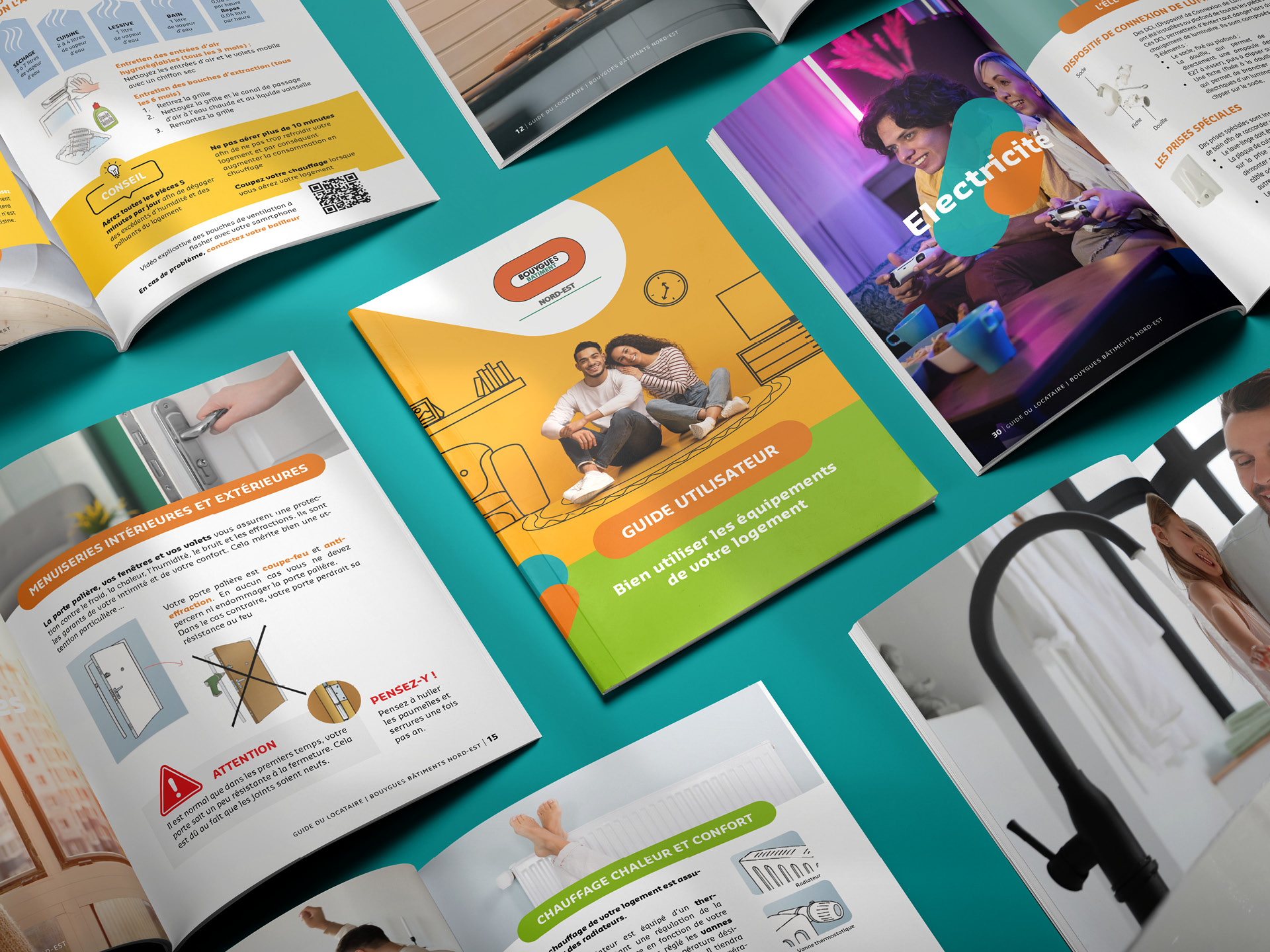 Kits de communication pour Bouygues Bâtiment