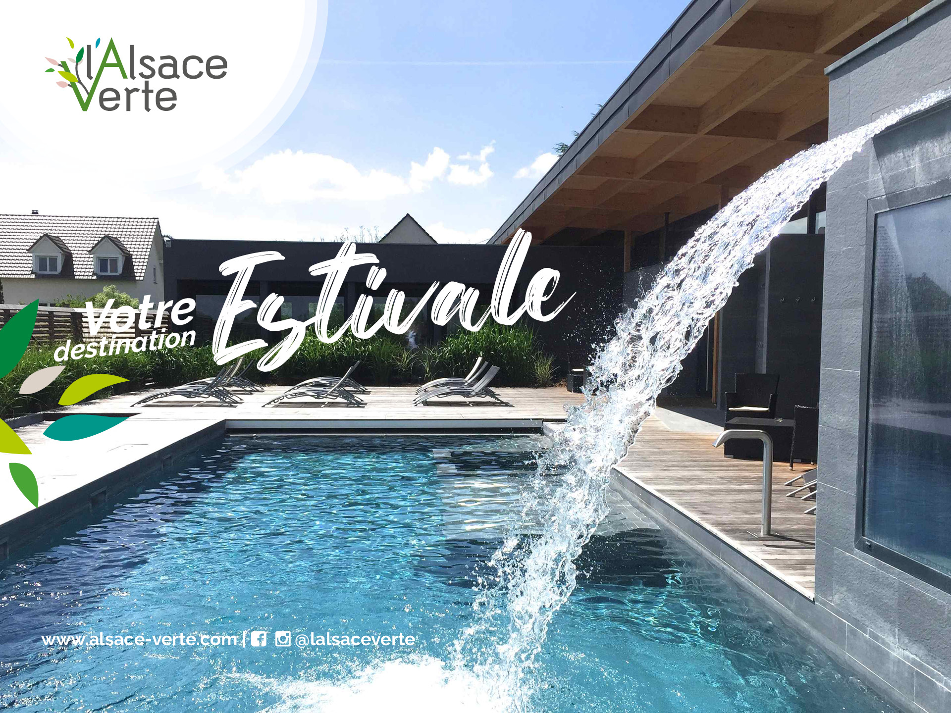 Campagne publicitaire touristique estivale pour le territoire de l'Alsace Verte