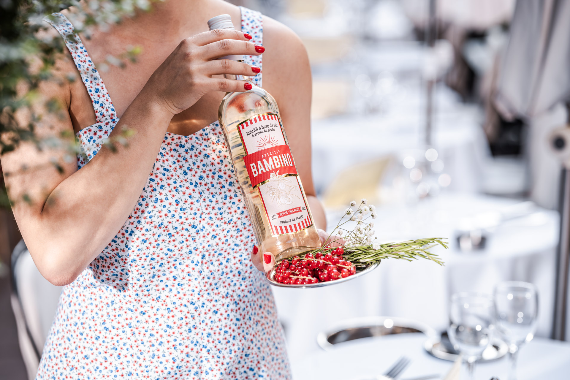 Apéritif Bambino | Apéritif à base de vin & arômes de pêche