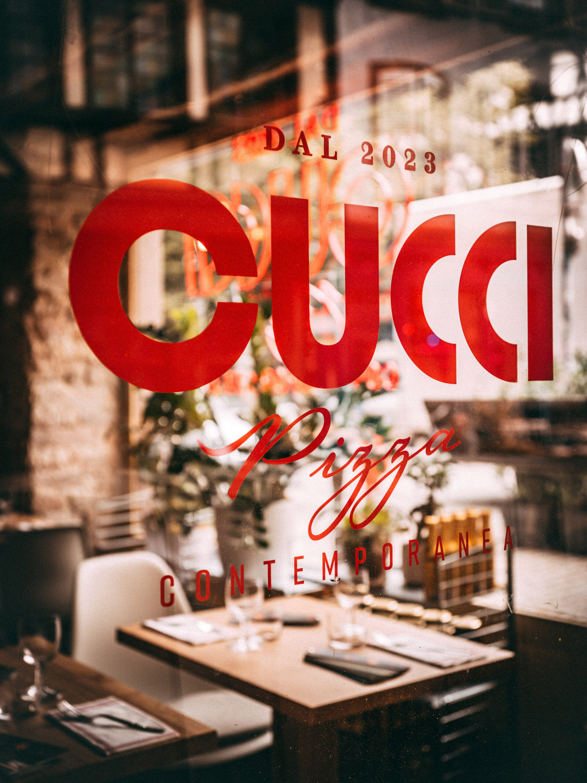Cucci Strasbourg - Concept et branding restaurant italien de pizza contemporaines
