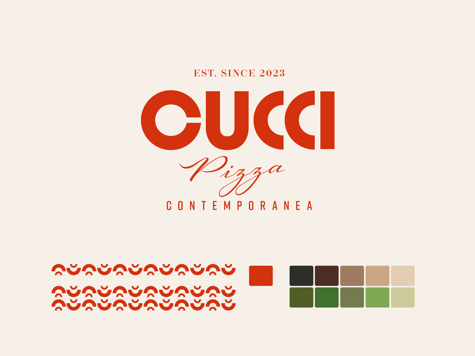 Cucci Strasbourg - Concept et branding restaurant italien de pizza contemporaines